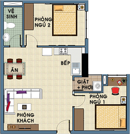 TỔNG QUAN CĂN HỘ THE USEFULL